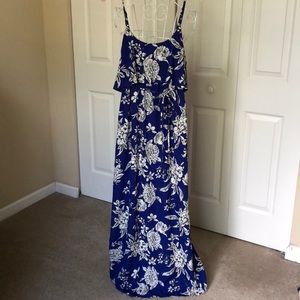 Floral Maxi Maternity Dress